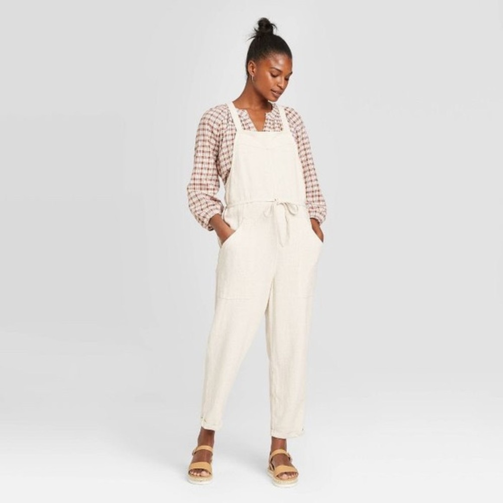 Universal thread linen overalls size small